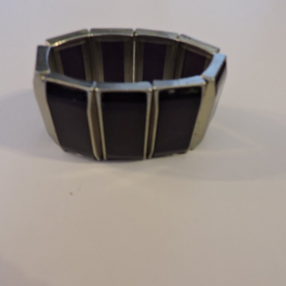 Dark Purple stretch bracelet